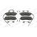 Brake Pad Set, disc brake PREMIER FDB4154 Ferodo, Thumbnail 3