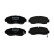 Brake Pad Set, disc brake PREMIER FDB4161 Ferodo, Thumbnail 3