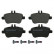 Brake Pad Set, disc brake PREMIER FDB4163 Ferodo