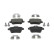 Brake Pad Set, disc brake PREMIER FDB4163 Ferodo, Thumbnail 2