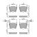 Brake Pad Set, disc brake PREMIER FDB4165 Ferodo, Thumbnail 5