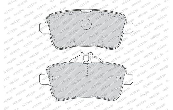 Brake Pad Set, disc brake PREMIER FDB4169 Ferodo, Image 3