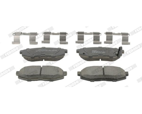 Brake Pad Set, disc brake PREMIER FDB4187 Ferodo, Image 3