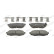 Brake Pad Set, disc brake PREMIER FDB4187 Ferodo, Thumbnail 3