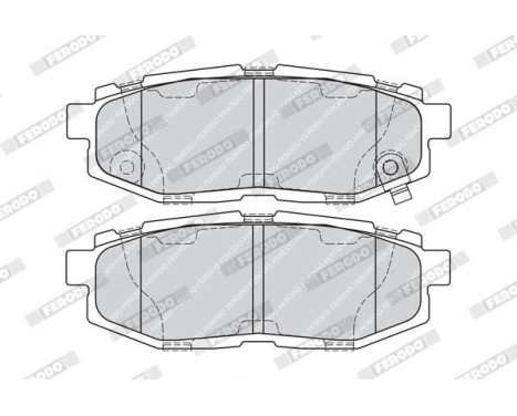 Brake Pad Set, disc brake PREMIER FDB4187 Ferodo, Image 3