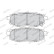 Brake Pad Set, disc brake PREMIER FDB4187 Ferodo, Thumbnail 3