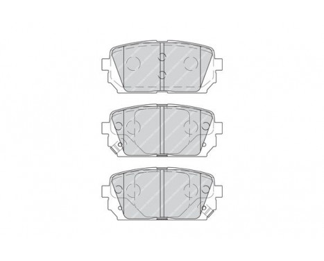 Brake Pad Set, disc brake PREMIER FDB4193 Ferodo, Image 3