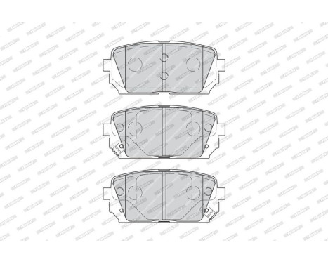 Brake Pad Set, disc brake PREMIER FDB4193 Ferodo, Image 4