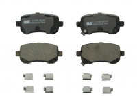 Brake Pad Set, disc brake PREMIER FDB4196 Ferodo