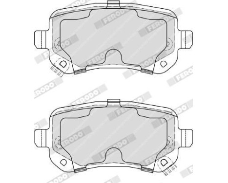 Brake Pad Set, disc brake PREMIER FDB4196 Ferodo, Image 5