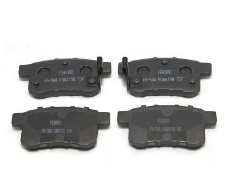 Brake Pad Set, disc brake PREMIER FDB4198 Ferodo