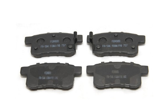 Brake Pad Set, disc brake PREMIER FDB4198 Ferodo