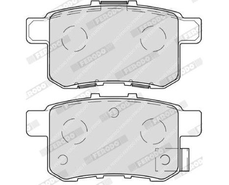 Brake Pad Set, disc brake PREMIER FDB4198 Ferodo, Image 5