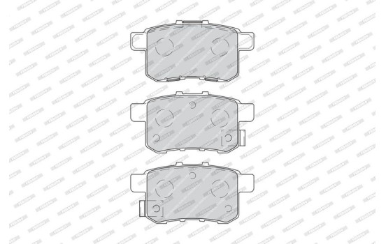 Brake Pad Set, disc brake PREMIER FDB4198 Ferodo, Image 4