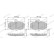 Brake Pad Set, disc brake PREMIER FDB4216 Ferodo, Thumbnail 2
