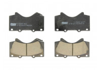 Brake Pad Set, disc brake PREMIER FDB4229 Ferodo
