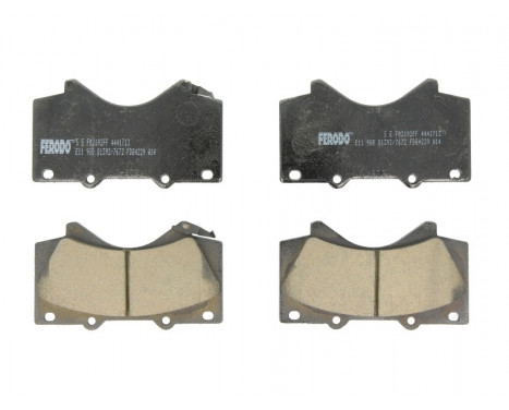 Brake Pad Set, disc brake PREMIER FDB4229 Ferodo