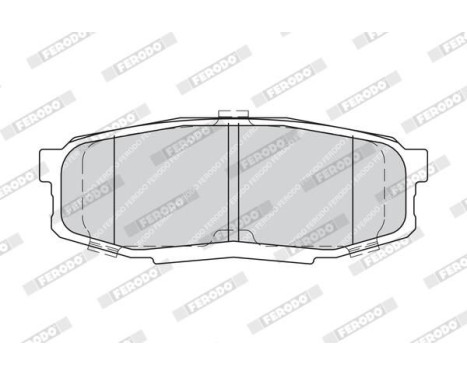 Brake Pad Set, disc brake PREMIER FDB4230 Ferodo, Image 4