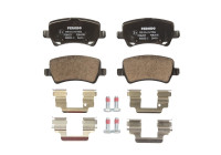 Brake Pad Set, disc brake PREMIER FDB4237 Ferodo