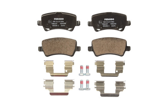 Brake Pad Set, disc brake PREMIER FDB4237 Ferodo
