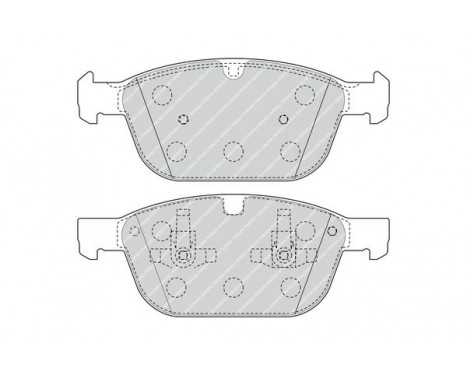 Brake Pad Set, disc brake PREMIER FDB4238 Ferodo, Image 3