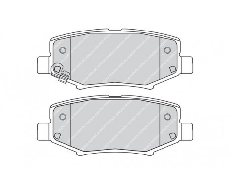 Brake Pad Set, disc brake PREMIER FDB4239 Ferodo, Image 3