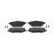 Brake Pad Set, disc brake PREMIER FDB4245 Ferodo, Thumbnail 3