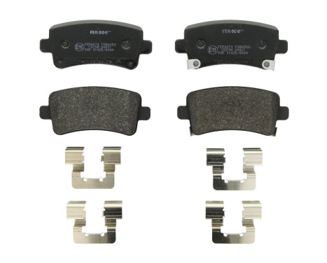 Brake Pad Set, disc brake PREMIER FDB4252 Ferodo