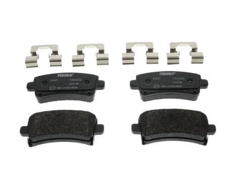 Brake Pad Set, disc brake PREMIER FDB4252 Ferodo, Image 3