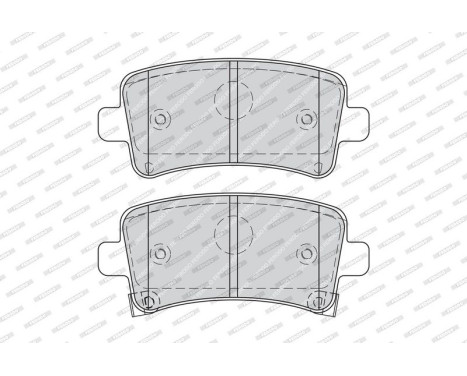 Brake Pad Set, disc brake PREMIER FDB4252 Ferodo, Image 4