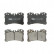 Brake Pad Set, disc brake PREMIER FDB4277 Ferodo