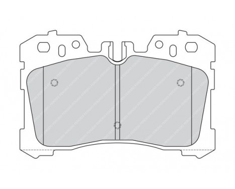 Brake Pad Set, disc brake PREMIER FDB4277 Ferodo, Image 2