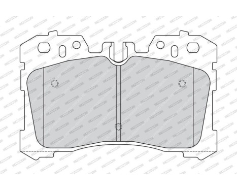 Brake Pad Set, disc brake PREMIER FDB4277 Ferodo, Image 3