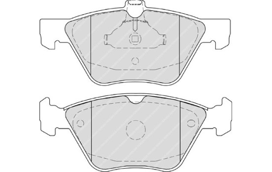 Brake Pad Set, disc brake PREMIER FDB4289 Ferodo, Image 2