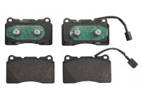 Brake Pad Set, disc brake PREMIER FDB4307 Ferodo