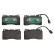 Brake Pad Set, disc brake PREMIER FDB4307 Ferodo