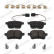 Brake Pad Set, disc brake PREMIER FDB4308 Ferodo, Thumbnail 3