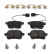 Brake Pad Set, disc brake PREMIER FDB4308 Ferodo, Thumbnail 3