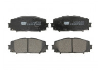 Brake Pad Set, disc brake PREMIER FDB4310 Ferodo