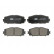 Brake Pad Set, disc brake PREMIER FDB4310 Ferodo