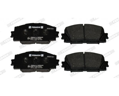 Brake Pad Set, disc brake PREMIER FDB4310 Ferodo, Image 3