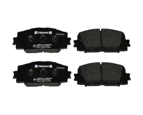 Brake Pad Set, disc brake PREMIER FDB4310 Ferodo, Image 3