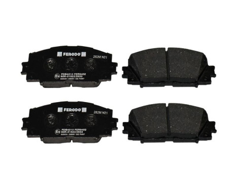 Brake Pad Set, disc brake PREMIER FDB4310 Ferodo, Image 2