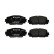 Brake Pad Set, disc brake PREMIER FDB4310 Ferodo, Thumbnail 2
