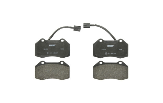 Brake Pad Set, disc brake PREMIER FDB4320 Ferodo