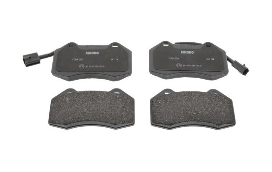 Brake Pad Set, disc brake PREMIER FDB4320 Ferodo, Image 2