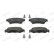 Brake Pad Set, disc brake PREMIER FDB4336 Ferodo, Thumbnail 3