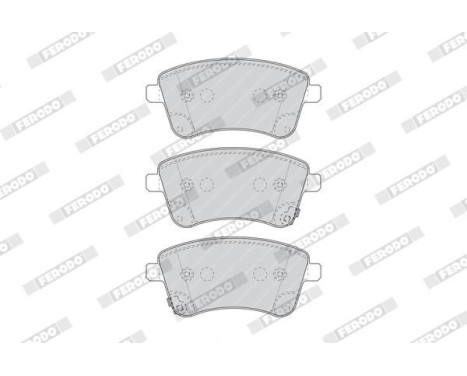 Brake Pad Set, disc brake PREMIER FDB4339 Ferodo, Image 4