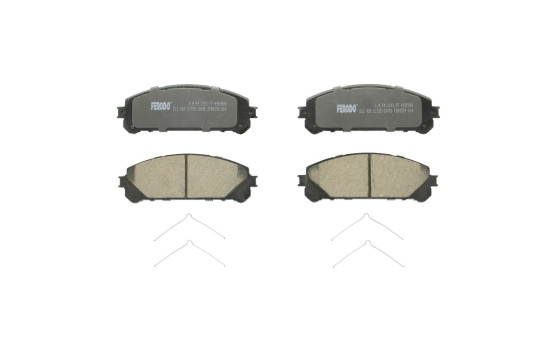 Brake Pad Set, disc brake PREMIER FDB4354 Ferodo
