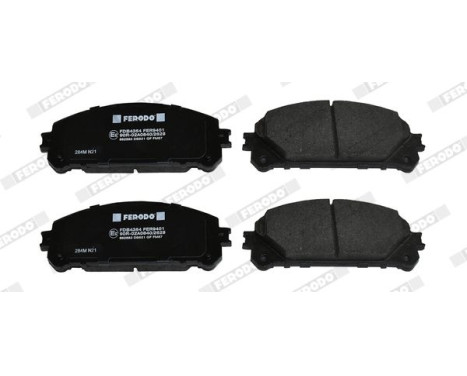Brake Pad Set, disc brake PREMIER FDB4354 Ferodo, Image 3